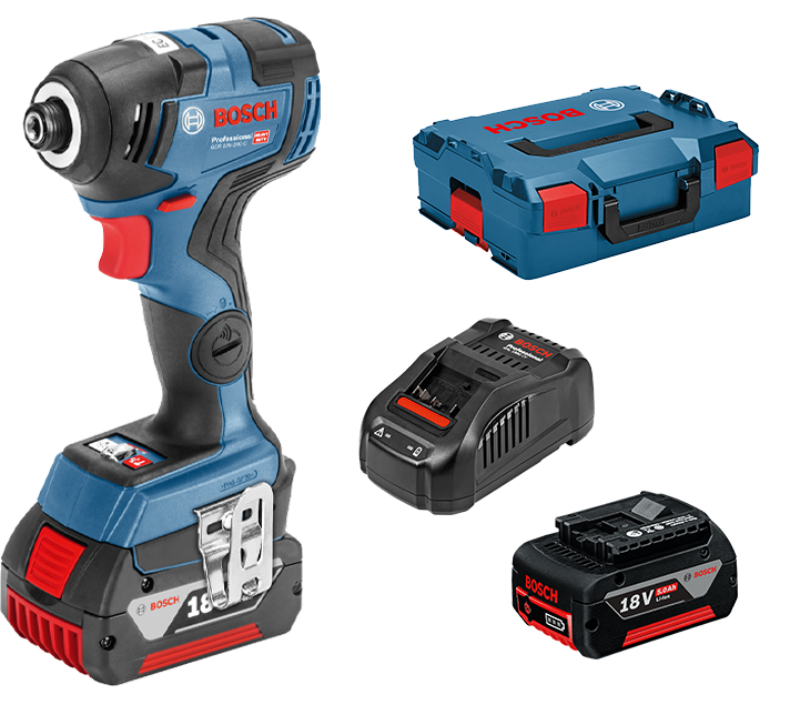 GSR 18V-50 w zestawie