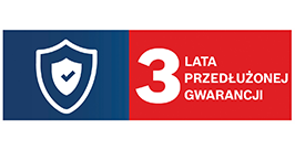 3 lata gwarancji